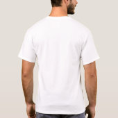 Human Skeleton: Lateral view in Crouching Posture, T-Shirt (Back)