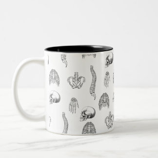 Human Skeleton Pattern Mug