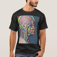 Human Skeleton Skull Abstract Anatomy original Art