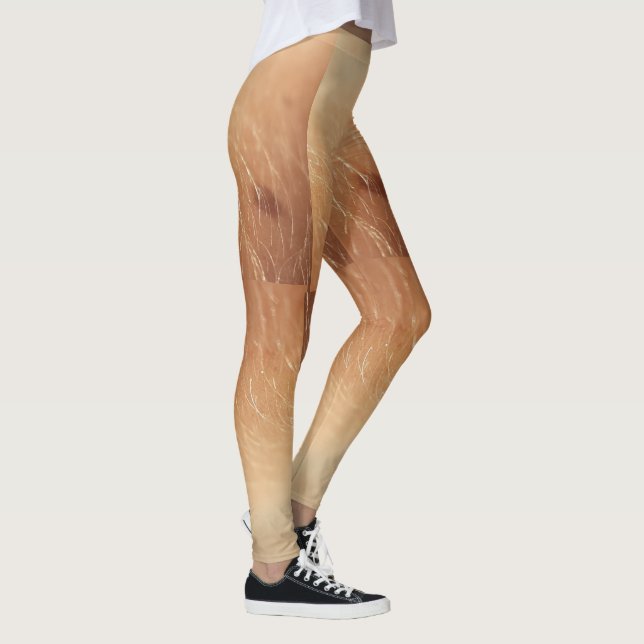 Human Skin Texture Leggings (Right)