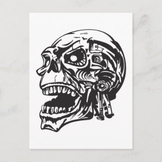 Human Skull 134 Postcard