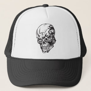 Human Skull 135 Trucker Hat