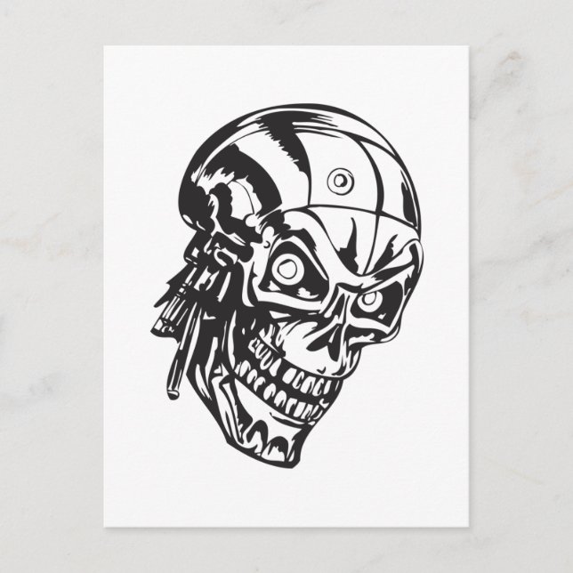 Human Skull 146 Postcard (Front)