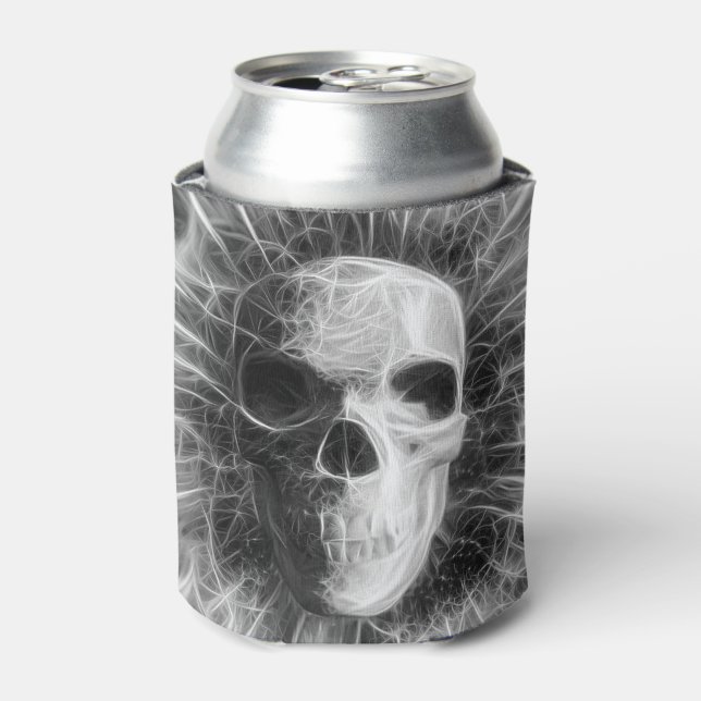 Human Skull Can Cooler (Can Front)