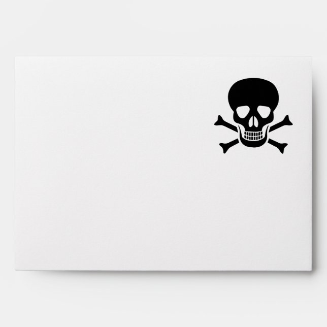 Human skull envelope (Front)
