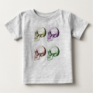Human Skulls Baby T-Shirt
