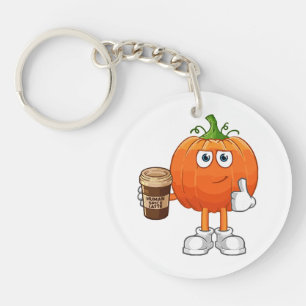 Human Spice Latte Key Ring