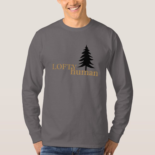 Human Spruce Tree T-Shirt (Front)
