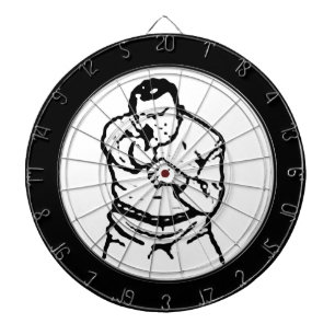 Human Target Dartboard