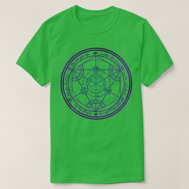Human transmutation circle T-Shirt (Design Front)