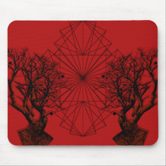 human tree mouse pad