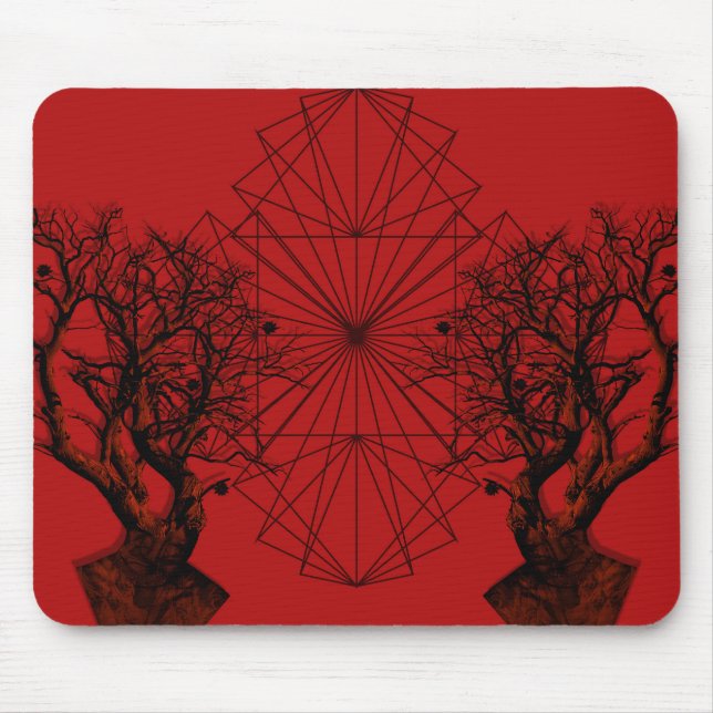 human tree mouse pad (Front)