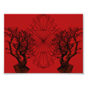 human tree photo print