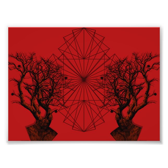 human tree photo print (Front)