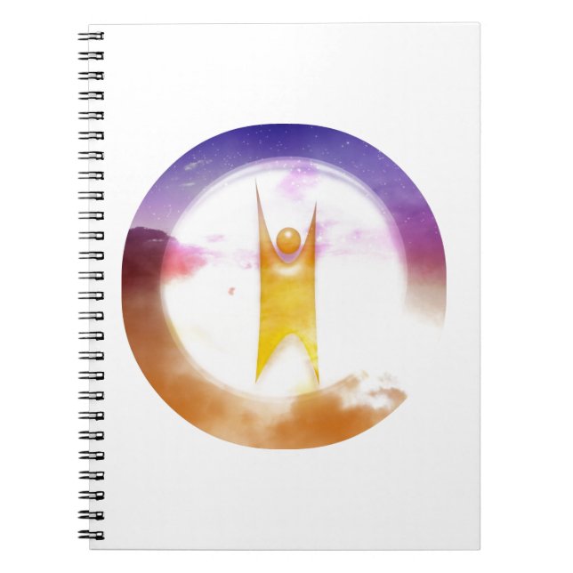 Humanism Symbol Spiral Notebook (Front)