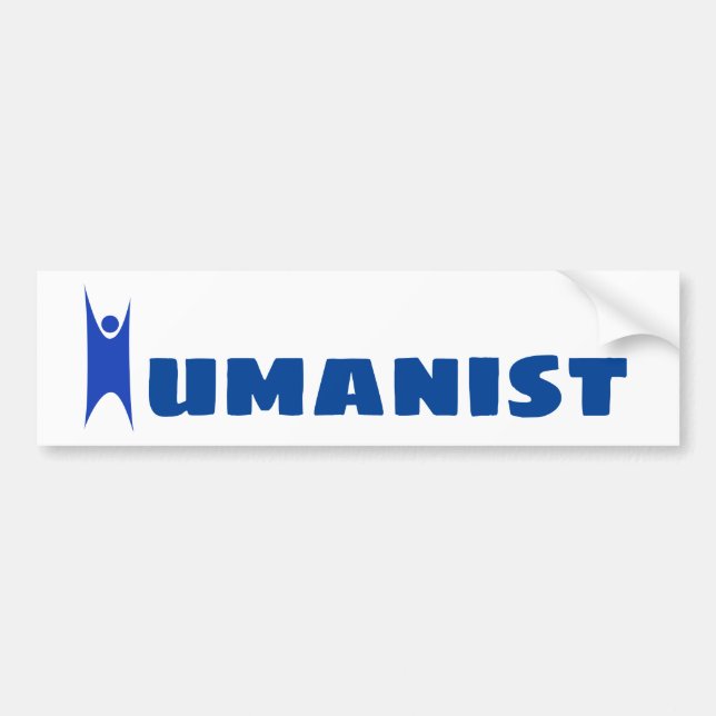 Humanist Bumper Sticker (Front)