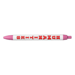 Humanities Black Ink Pen