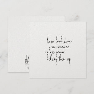 HUMANITY 5.25 x 5.25 card