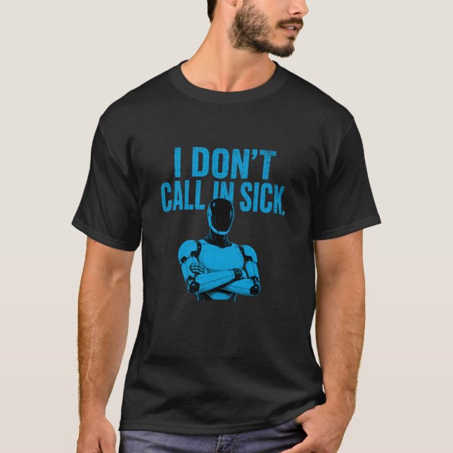 Humanoid AI Robot , tesla bot T-Shirt (Front)