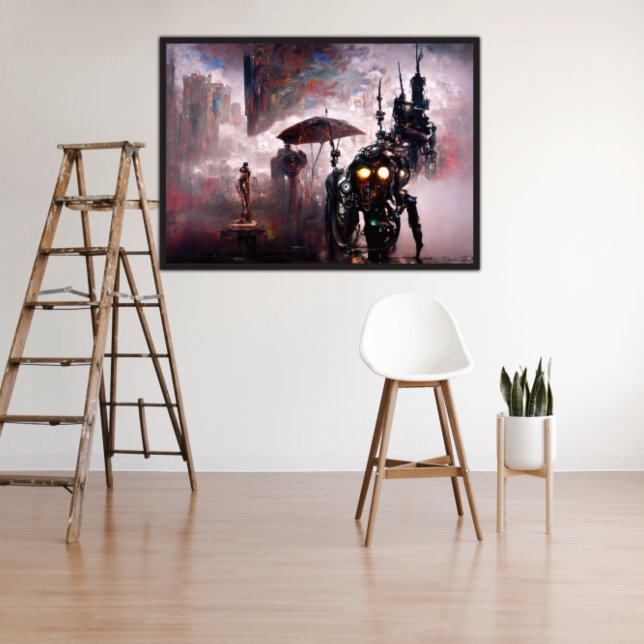 Humanoid Cyberpunk Poster (Creator Uploaded)