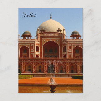 humayun delhi postcard