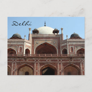 humayun delhi postcard