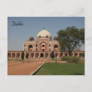 humayun tomb postcard