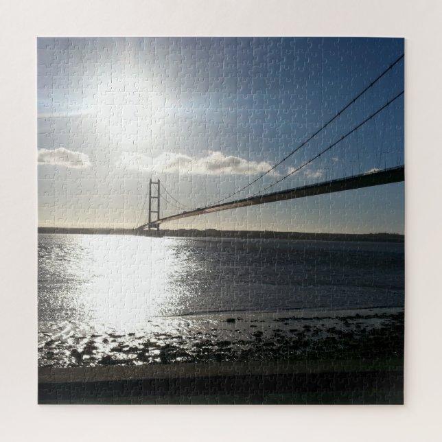 Humber Bridge Jigsaw Puzzle (Vertical)