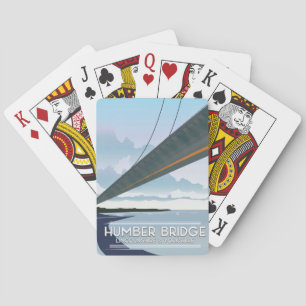 Humber Bridge, Lincolnshire & Yorkshire Playing Cards