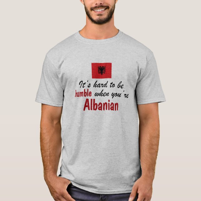 Humble Albanian T-Shirt (Front)