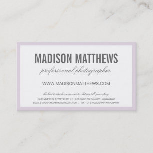 HUMBLE   BUSINESS CARDS