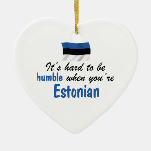 Humble Estonian Ceramic Tree Decoration