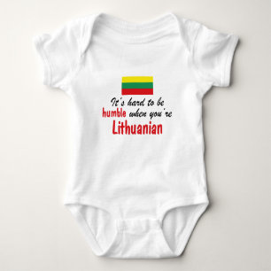 Humble Lithuanian Baby Bodysuit