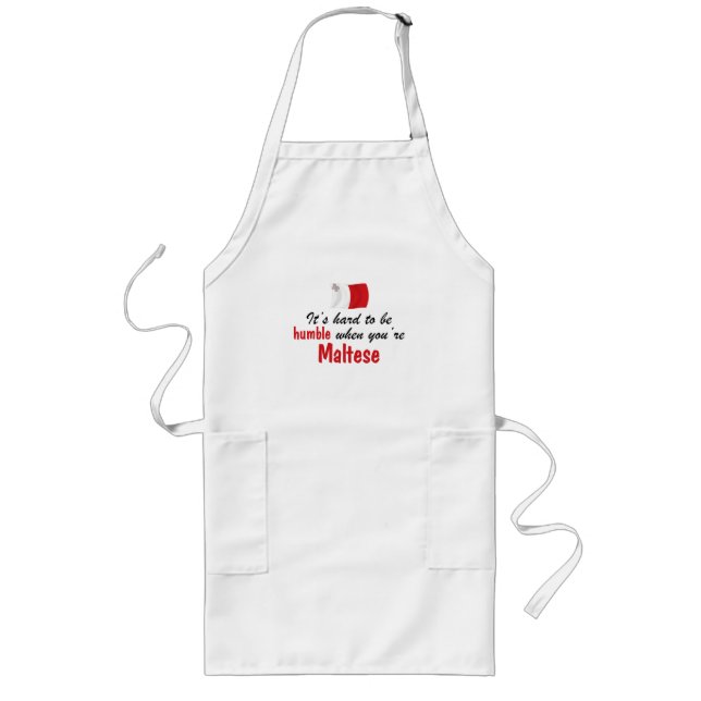 Humble Maltese Long Apron (Front)