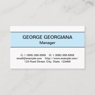 Humble Professional Business Card