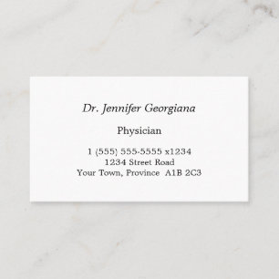 Humble, Simple & Professional Business Card