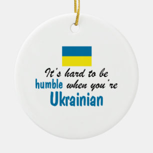 Humble Ukrainian Ceramic Tree Decoration