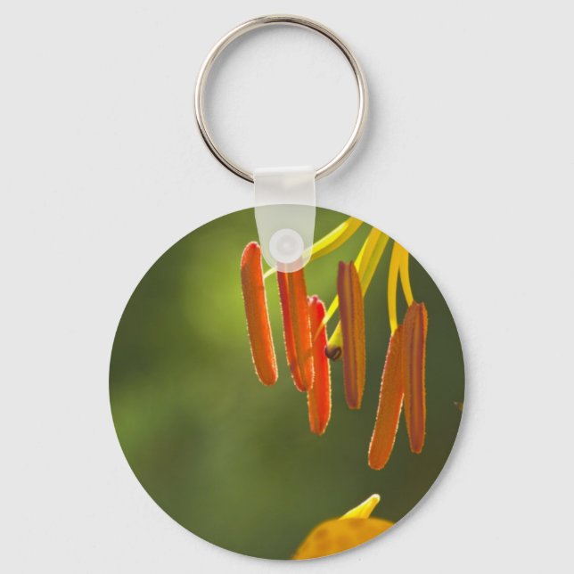 Humboldt Lily Stamens Key Ring (Front)