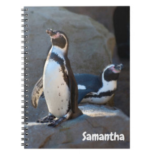 Humboldt Penguins Spiral notebook