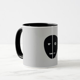 Humbot Design with Gray Back Mug