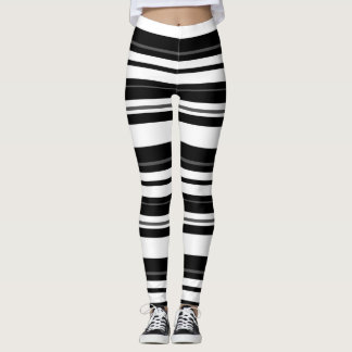 Humbug Stripe all over print leggings horizontal