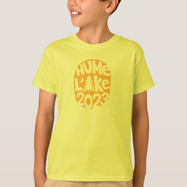 Hume 2023 Yellow Team T-Shirt (Front)