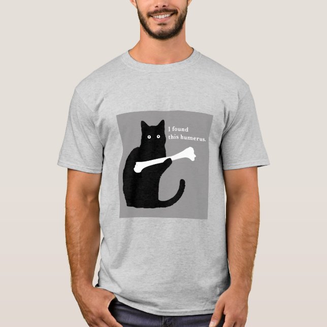 Humerus cat tee shirt (Front)