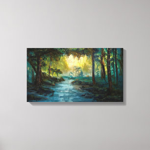 Humid Forest Canvas Print