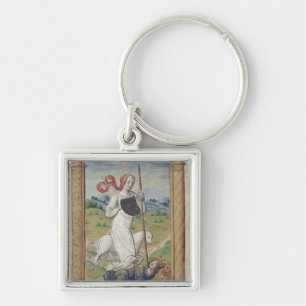 Humility Against Pride Key Ring