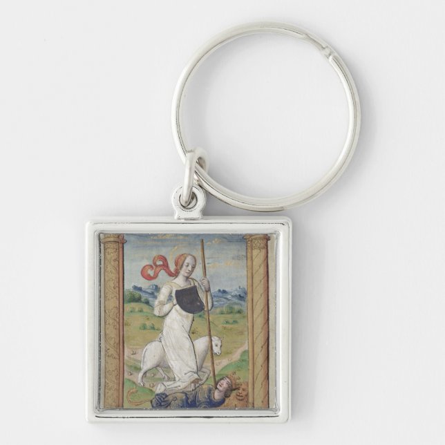 Humility Against Pride Key Ring (Front)