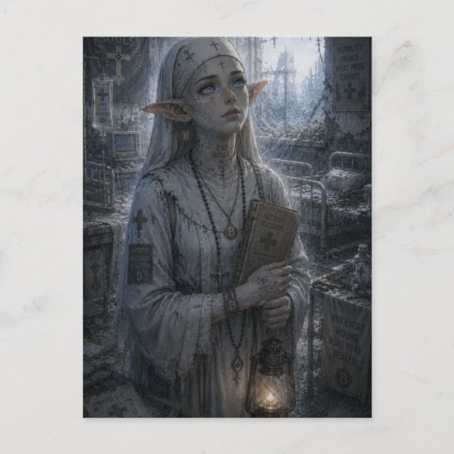 Humility / Nun / Hospital Postcard (Front)