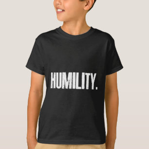 Humility Tang Soo Do Martial Arts 7 Tenets T-Shirt