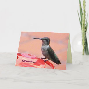 Hummer birthday card