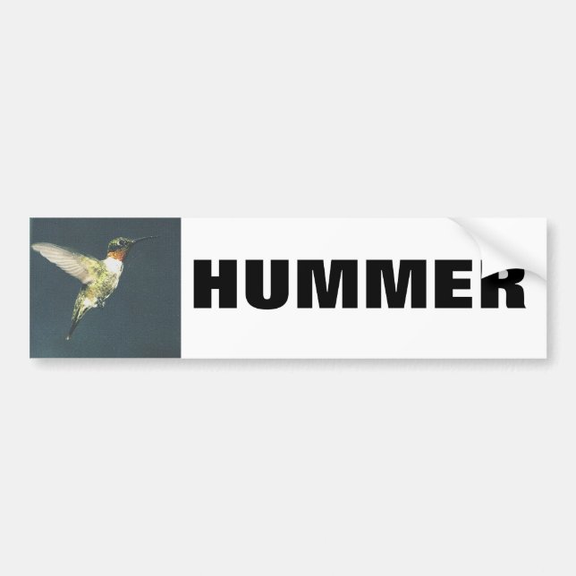 HUMMER Bumpersticker Bumper Sticker (Front)